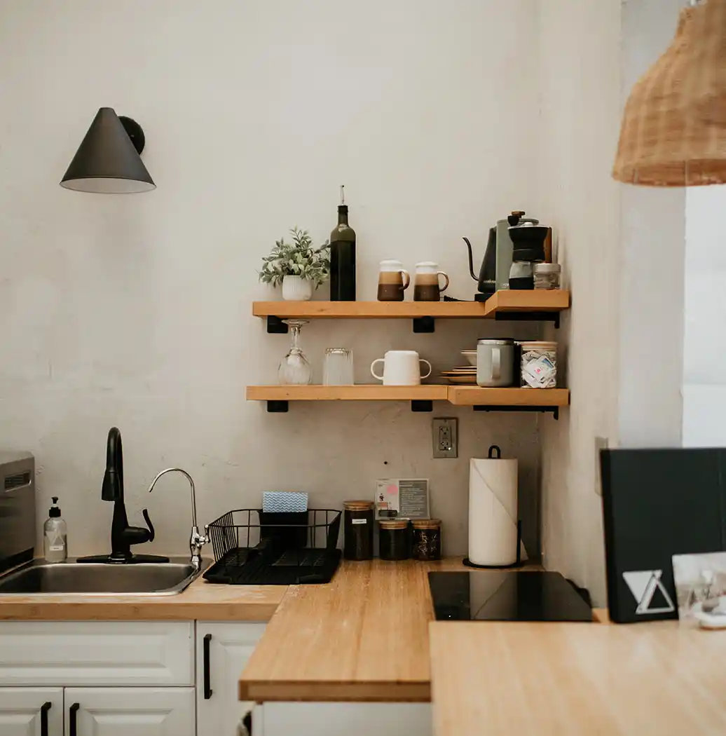 Forest Dome Kitchen