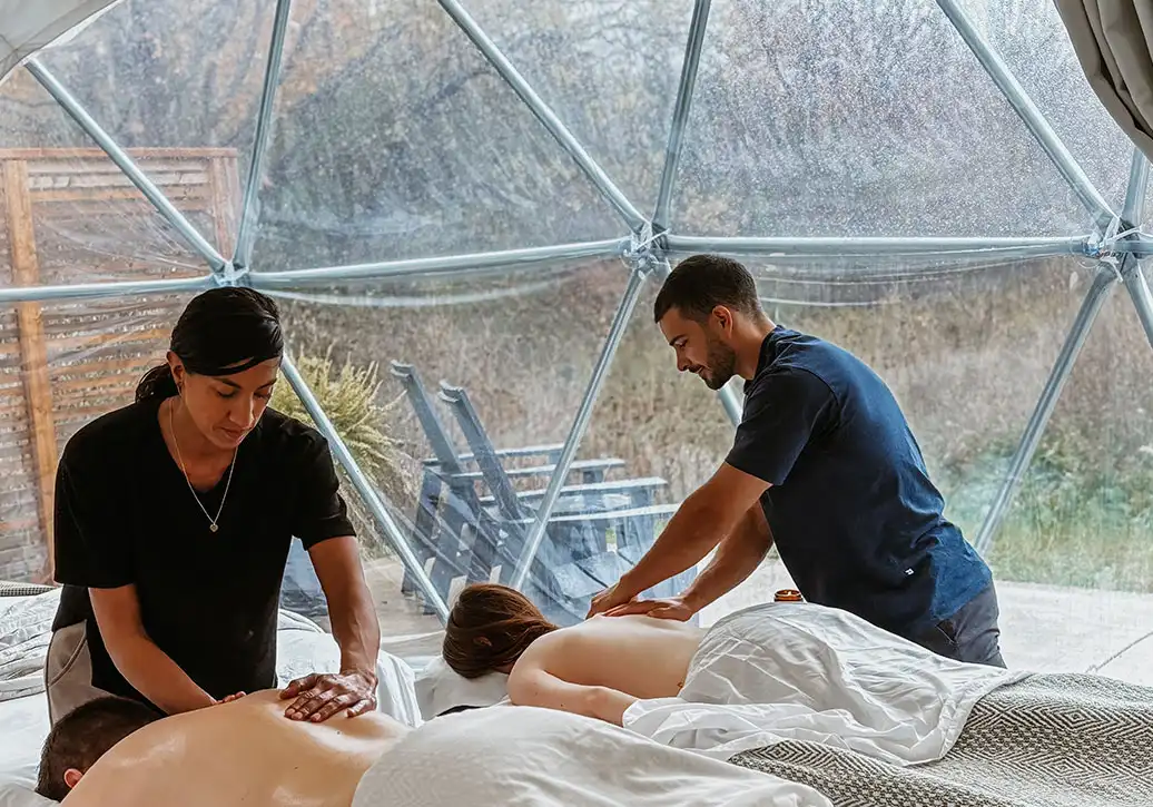 In Dome Couples Massage