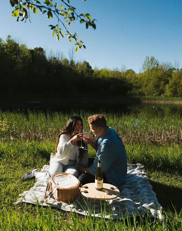 Picnic by the Pond