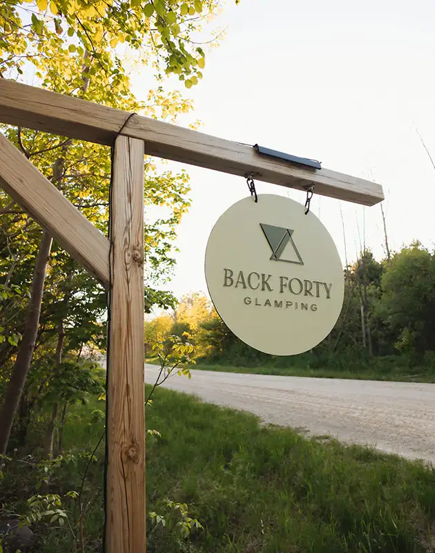 Your Back Forty Glamping Experience Awaits