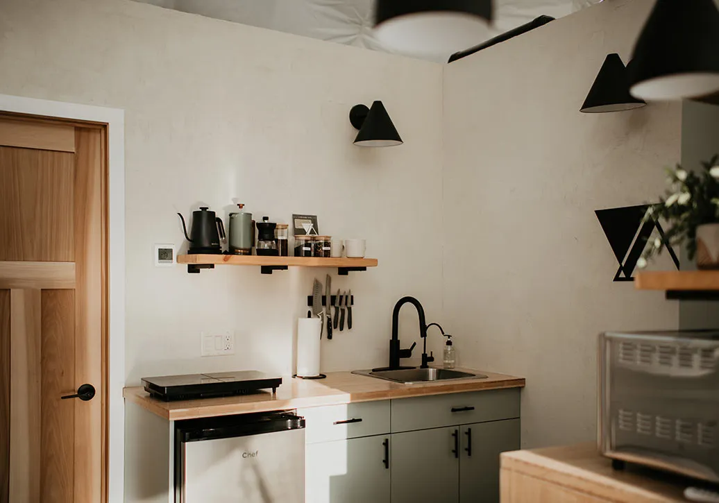 Meadow Dome Kitchen