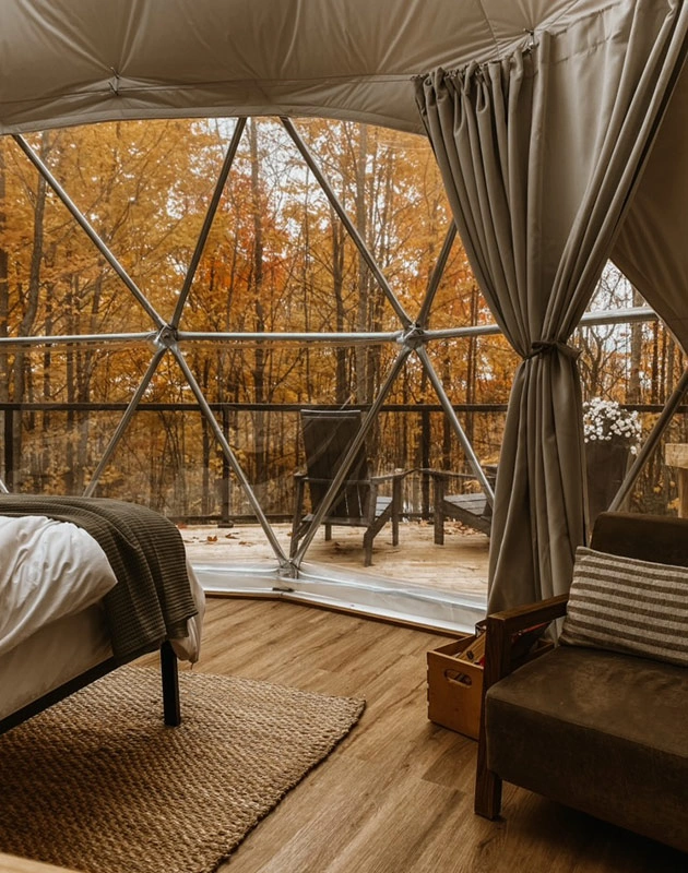 Dome View in Fall