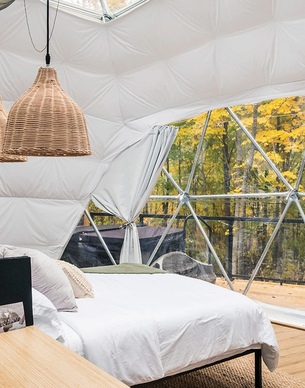  Domes in Fall Season