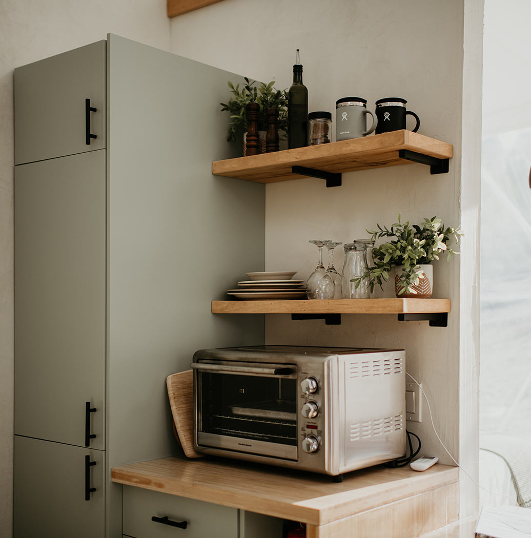 Meadow Dome Kitchen