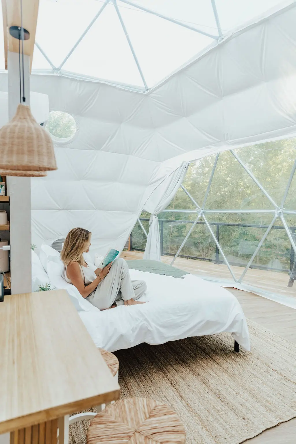 Quiet Reading In The Dome