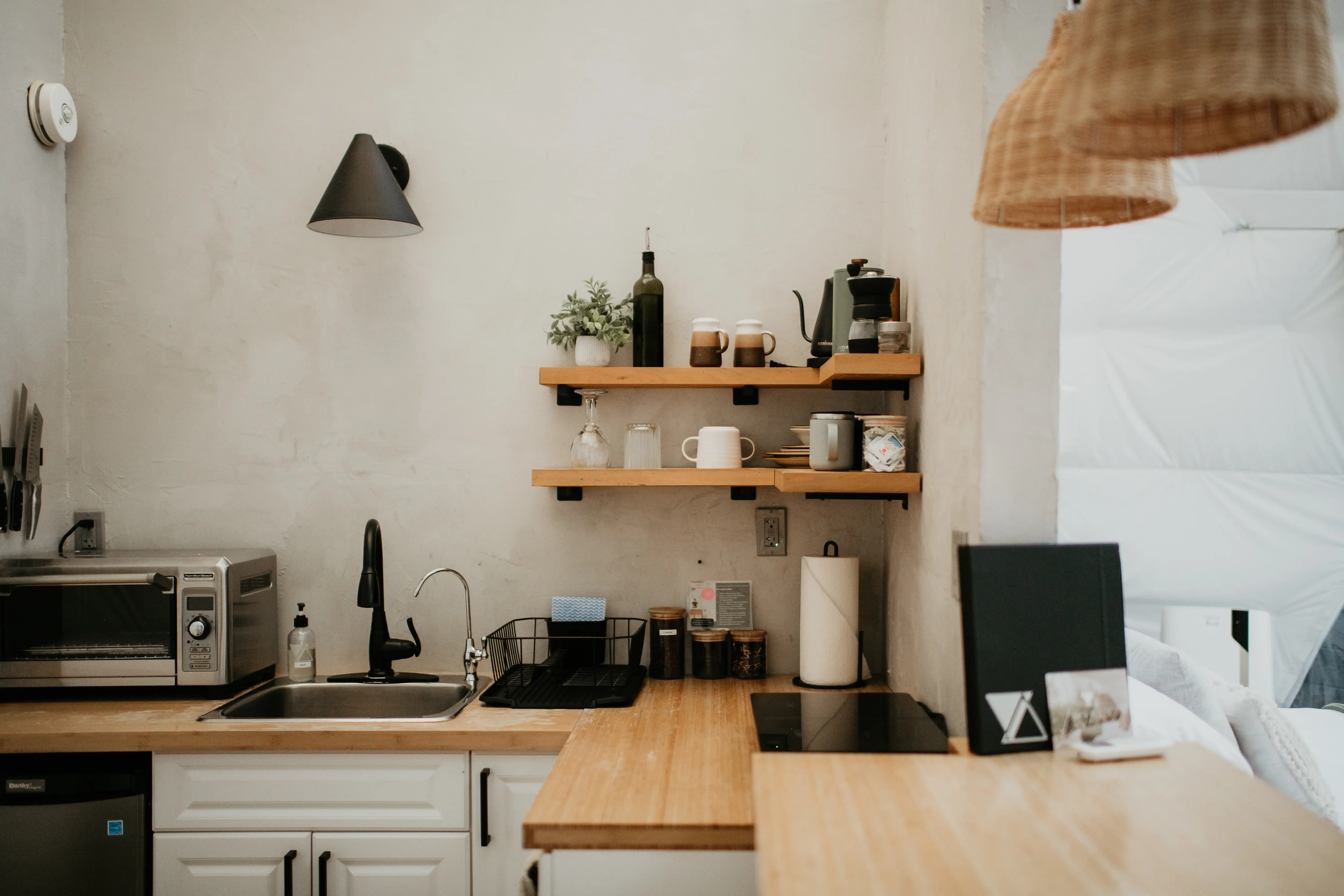 Forest Dome Kitchenette