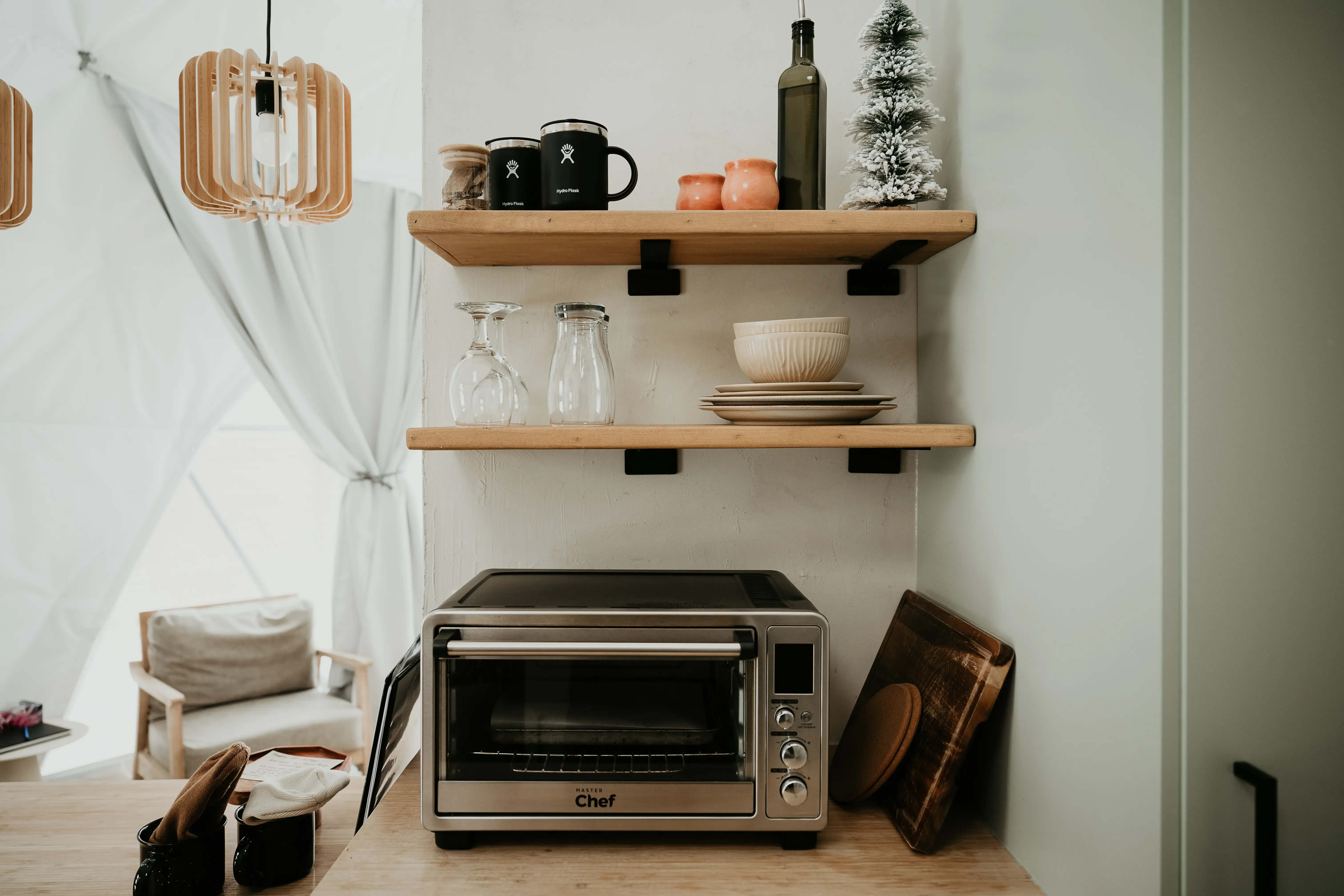 Meadow Dome Kitchenette