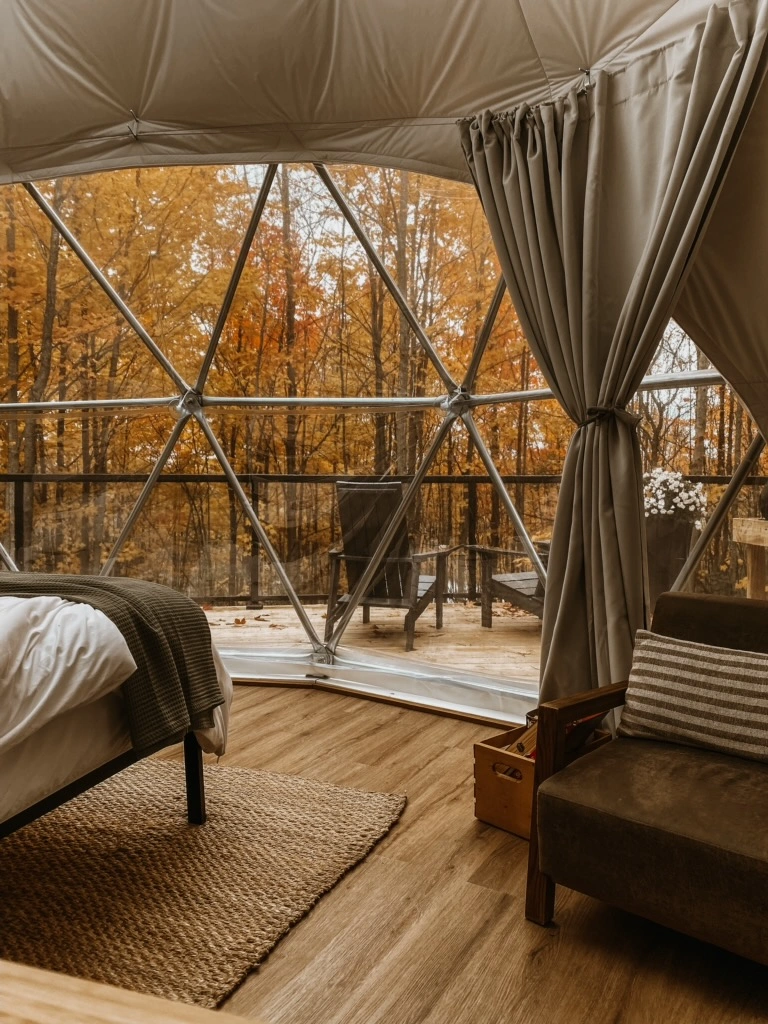 Dome View in Fall
