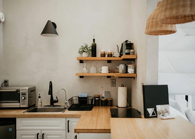 Forest Dome Kitchenette